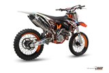 Sistema di Scarico Completo M.KT.021.SXC.F Mivv Inox Ktm Sx-F 250 2010 - 2010