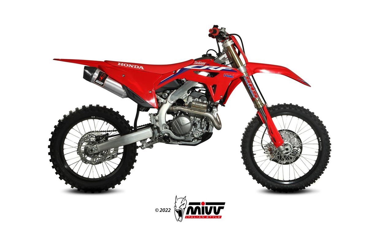 Schalldämpfer Escape Mivv Str-1 Edelstahl Honda Crf 250 2022 - 2022