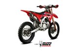 Sistema di Scarico Terminale M.HO.034.S4C Mivv Str-1 Titanio Honda CRF 450 R 2021-2024