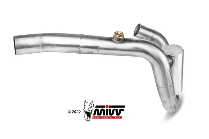 Racing Collector Exhaust Mivv Stainless Steel Honda Crf 450 2021 - 2022