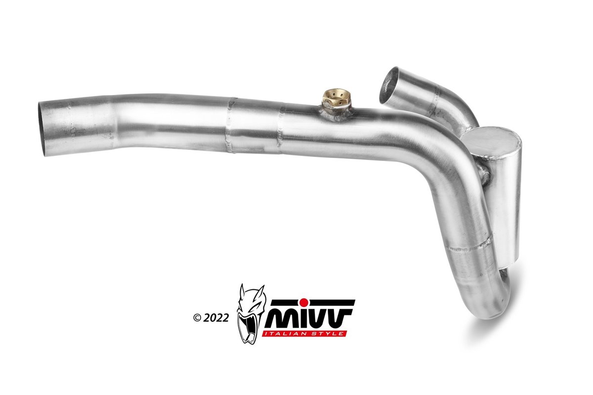 Racing Collector Exhaust Mivv Stainless Steel Honda Crf 450 2021 - 2022