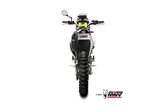 Sistema di Scarico Terminale M.HU.010.LXBC Mivv STR-1 INOX NERO Husqvarna 701/Supermoto 2021-2024