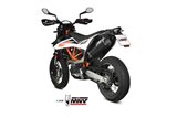 sistema di scarico terminale M.KT.031.LXBC Mivv STR-1 INOX NERO ktm 690 r 2019-2020