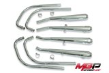 Complete Exhaust System Honda Cb 750 Four K0-K1-K2-K3-K4-K5-K6 1979-1976