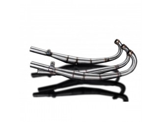 Sistema di scarico completo per Suzuki Gt750 1974-1977 Expansion Chambers Pipes Unchromed LMAB Models
