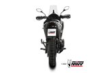 Silencer Exhaust Mivv Suono Black Black Stainless Steel Moto Morini X-Cape 2021 - 2022