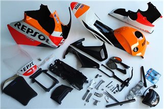 Kit Carenature Complete Tyga MSX125 GROM MiniRacerXtreme REPSOL MSX-10301