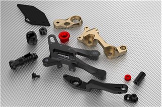 Kit pedane regolabili Mue2 Gilles Tooling Ducati Panigale V4 S 2022 -