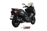 Système Complet 1 En 1 Echappement Mivv Mover Inox Peint Noir Kymco Downtown 300 2009 - 2017