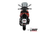 Silencer Exhaust Mivv Mover Black Black Stainless Steel Piaggio Beverly 400 2021 - 2022