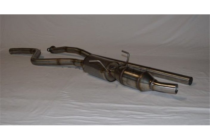 COMPLETE EXHAUST CENTRAL AND TERMINAL MANIFOLD FOR PEUGEOT 106 RALLY STAINLESS STEEL