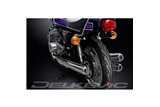 Sistema di scarico completo per Kawasaki H2 H2B H2C 750 1974-1975 Replica completa cromata