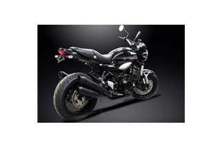 Sistema di scarico completo per Kawasaki Z900Rs 2018-2022 ceramicato nera