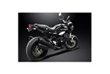 Sistema di scarico completo per Kawasaki Z900Rs 2018-2022 ceramicato nera