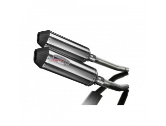 Kit scarico terminale per Suzuki Gsx1300R Hayabusa 2008-2020 343Mm X-Oval Stainless Exhaust