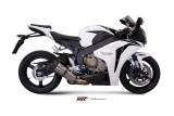 Vollsystem 4 in 2 in 1 Escape Mivv Impianto Completo Titanium Honda Cbr 1000 Rr 2008 - 2013