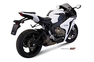 Vollsystem 4 in 2 in 1 Escape Mivv Impianto Completo Titanium Honda Cbr 1000 Rr 2008 - 2013