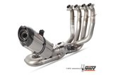 Vollsystem 4 in 2 in 1 Escape Mivv Impianto Completo Titanium Honda Cbr 1000 Rr 2008 - 2013