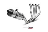 Full System 4 In 2 In 1 Exhaust Mivv Impianto Completo Titanium Kawasaki Zx-6 R 2009 - 2016