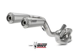 Vollsystem 4 in 2 in 1 Escape Mivv Impianto Completo Titanium Ducati Streetfighter V4 2020 - 2022