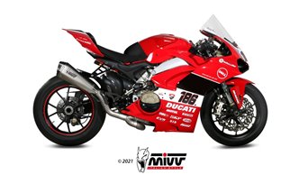 Scarico Completo 4X2X1 Mivv Impianto Completo Titanio Ducati Panigale V4 2018 - 2022