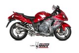 Full System 4 In 2 In 1 Exhaust Mivv Impianto Completo Titanium Suzuki Gsx-R 1300 Hayabusa 2008 - 2017