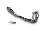 Système Complet 4 En 2 En 1 Echappement Mivv Impianto Completo Titanium Suzuki Gsx-R 1300 Hayabusa 2008 - 2017