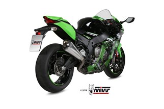 Full System 4 In 2 In 1 Exhaust Mivv Impianto Completo Titanium Kawasaki Zx-10 R Rr Se 2016 - 2022