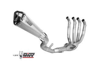 Full System 4 In 2 In 1 Exhaust Mivv Impianto Completo Titanium Kawasaki Zx-10 R Rr Se 2016 - 2022