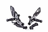 Système De Repose-Pieds Rct10Gt Noir-Argent Gilles Tooling Bmw R Ninet Pure Rn12 2021 -