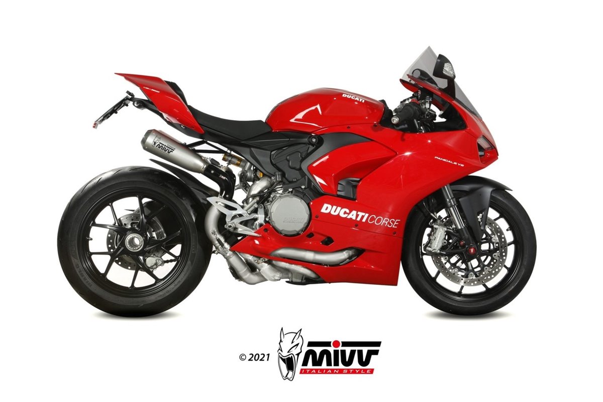 Sistema di scarico Completo R.DU.0004.SC4T Mivv in titanio ducati Panigale V2 2020-2024