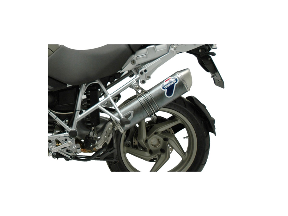 TERMINALE TERMIGNONI INOX CARBON LOOK BMW R 1200 GS 2010-2012 OMOLOGATO