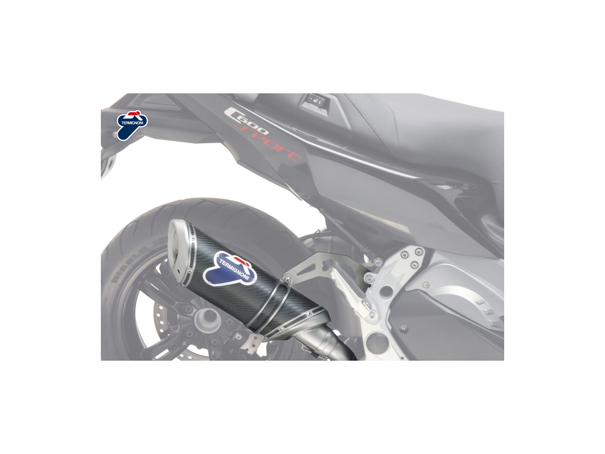 SCARICO TERMINALE RELEVANCE TERMIGNONI BE11080CM BMW C 600 SPORT 2012-2014 OMOLOGATO CARBONIO