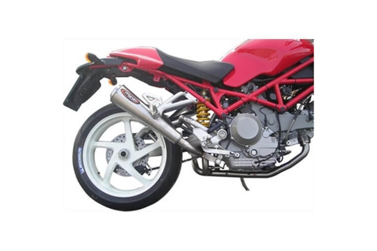 Couple Ducati Terminaux Monster S2R 1000 En Acier inoxydable Marche approuvé