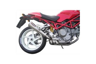 Couple Ducati Terminaux Monster S2R 1000 En Acier inoxydable Marche approuvé