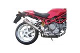 Couple Ducati Terminaux Monster S2R 1000 En Acier inoxydable Marche approuvé