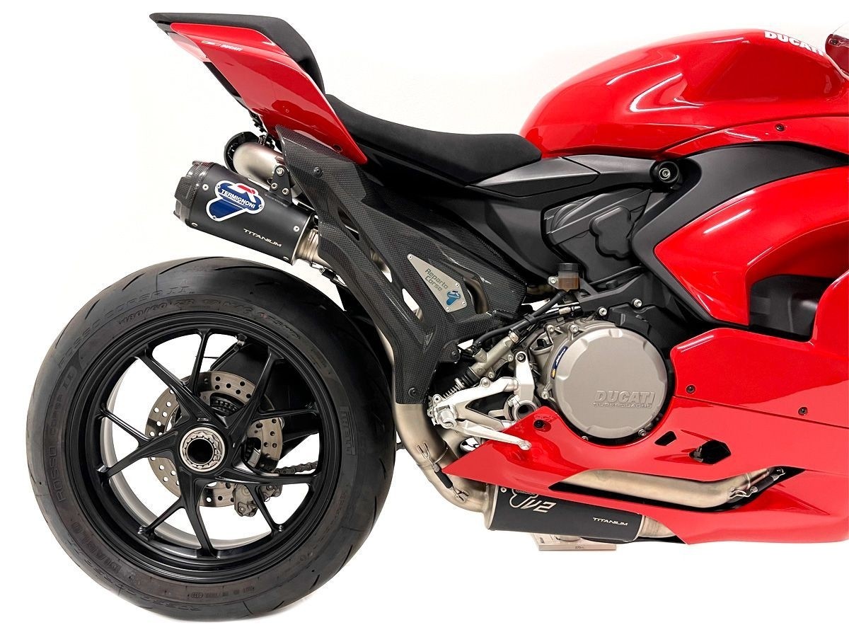 SCARICO COMPLETO WSS REPLICA TERMIGNONI D22009400INC DUCATI PANIGALE 950 V2 2021-2023 NON OMOLOGATO TITANIO INOX