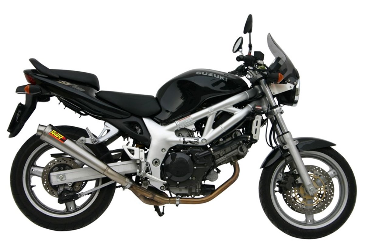 Silencieux Echappement Mivv X-Cone Inox Suzuki Sv 650 1999 - 2002