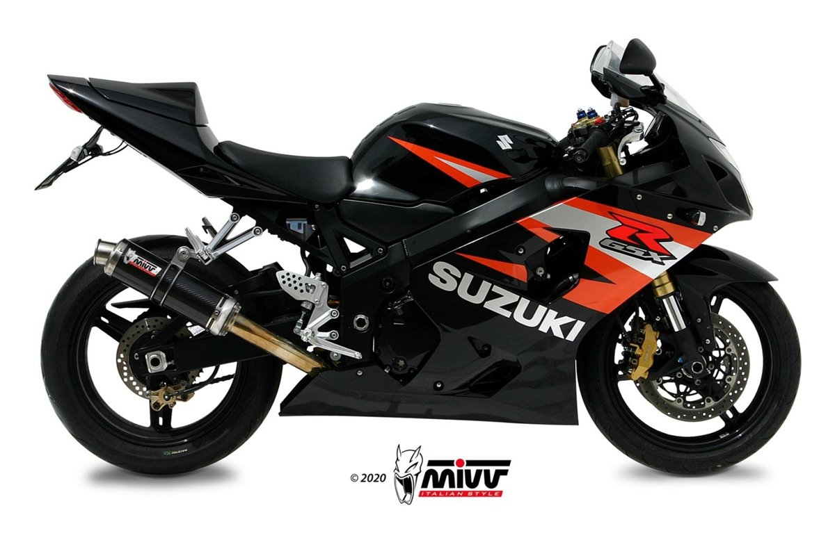 Schalldämpfer Escape Mivv Gp Carbon Suzuki Gsx-R 750 2004 - 2005