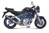 Terminale Scarico Mivv Oval Carbonio Con Coppa Carbonio Suzuki Sv 650 2005 - 2005