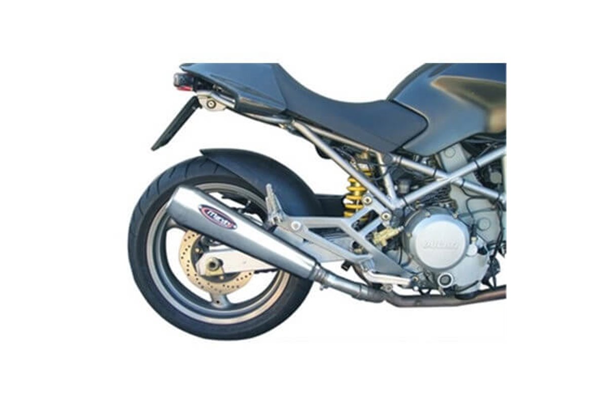 LOW EXHAUST SILENCERS STEEL APPROVED MARVING DUCATI MONSTER 600 1993-2003