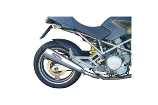 LOW EXHAUST SILENCERS STEEL APPROVED MARVING DUCATI MONSTER 600 1993-2003