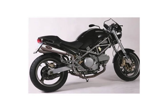 HIGH STAINLESS STEEL EXHAUST SILENCERS APPROVED MARVING DUCATI MONSTER 600 1993-2003