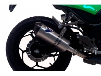 Kohlenstoffauspuff-Terminal Kawasaki Ninja 300 R 2012...