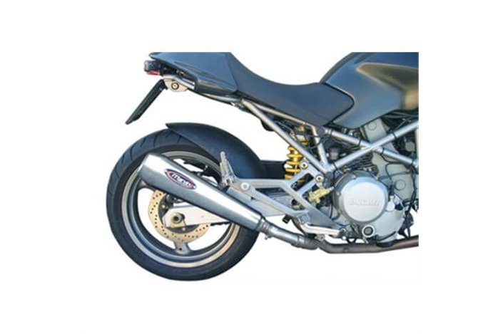 LOW EXHAUST SILENCERS STAINLESS STEEL APPROVED MARVING DUCATI S4 2001-2003