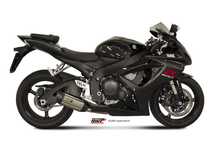 Schalldämpfer Escape Mivv Suono Edelstahl Suzuki Gsx-R 750 2006 - 2007