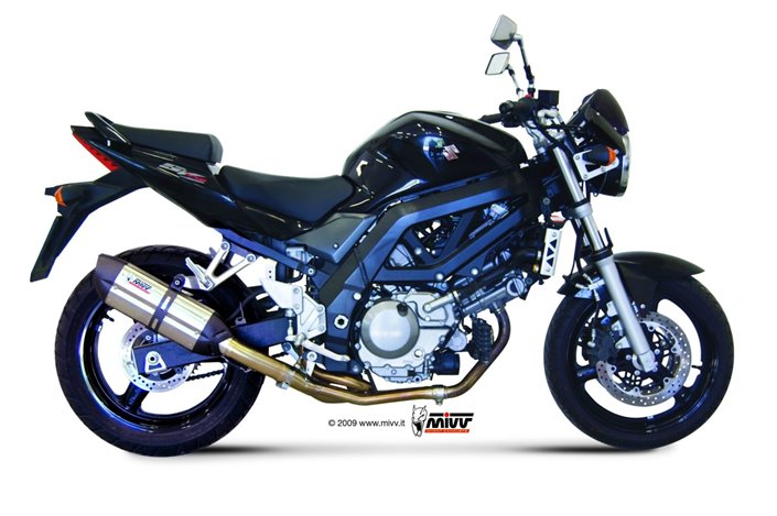 Silencieux Echappement Mivv Suono Inox Suzuki Sv 650 2007 - 2007