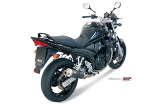 Silencer Exhaust Mivv Gp Carbon Suzuki Gsf 650 Bandit 2005 - 2006