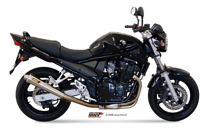 Schalldämpfer Escape Mivv X-Cone Edelstahl Suzuki Gsf 650 Bandit 2005 - 2006