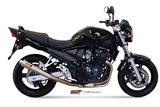 Silencer Exhaust Mivv X-Cone Stainless Steel Suzuki Gsf 650 Bandit 2005 - 2006